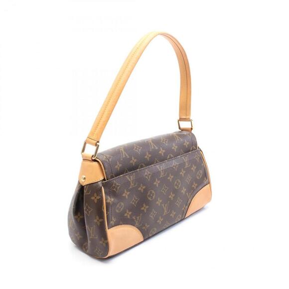 LOUIS VUITTON Brown Monogram Leather Shoulder Bag - Picture 3 of 11